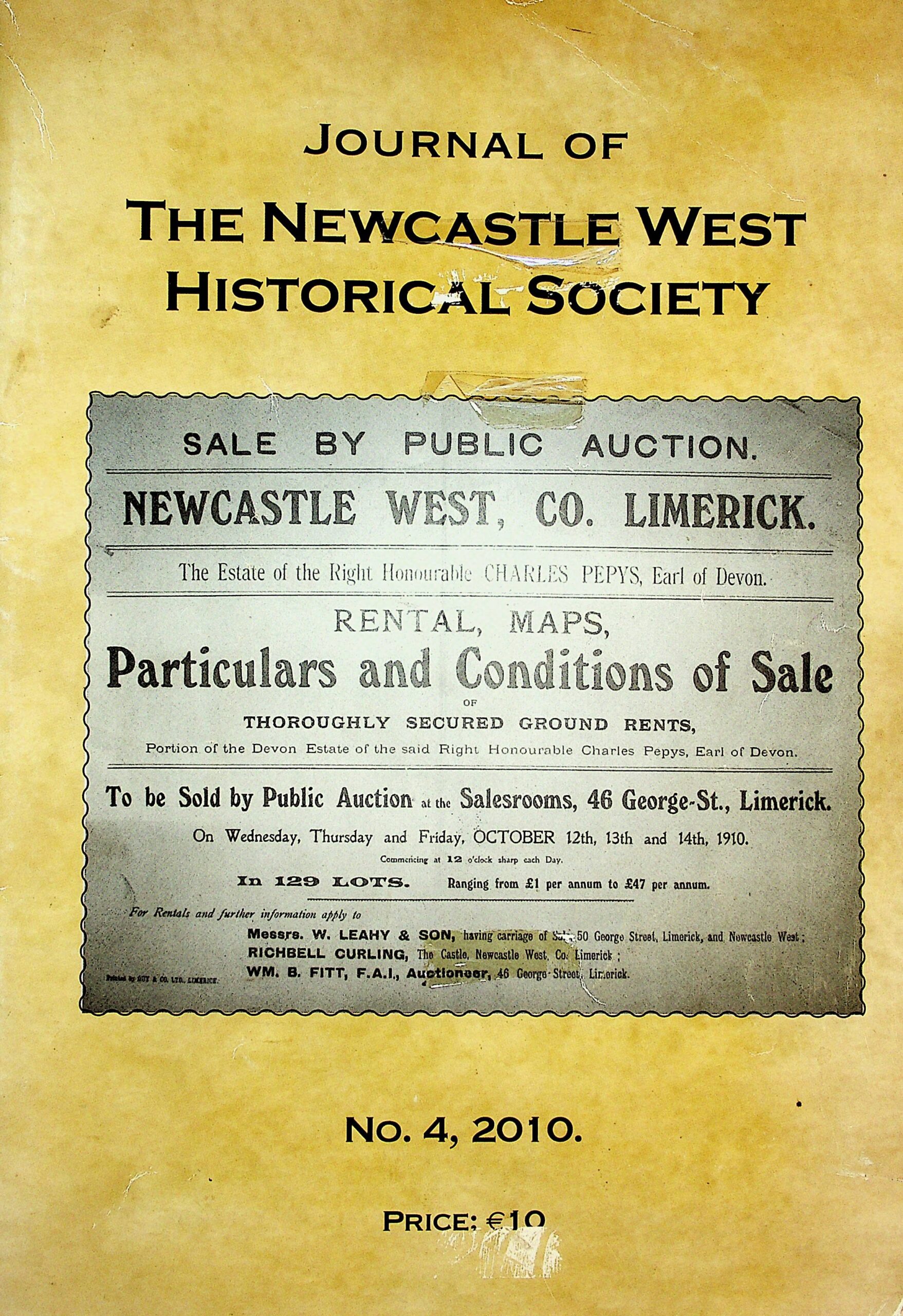 Journal of the Newcastle West Historical Society