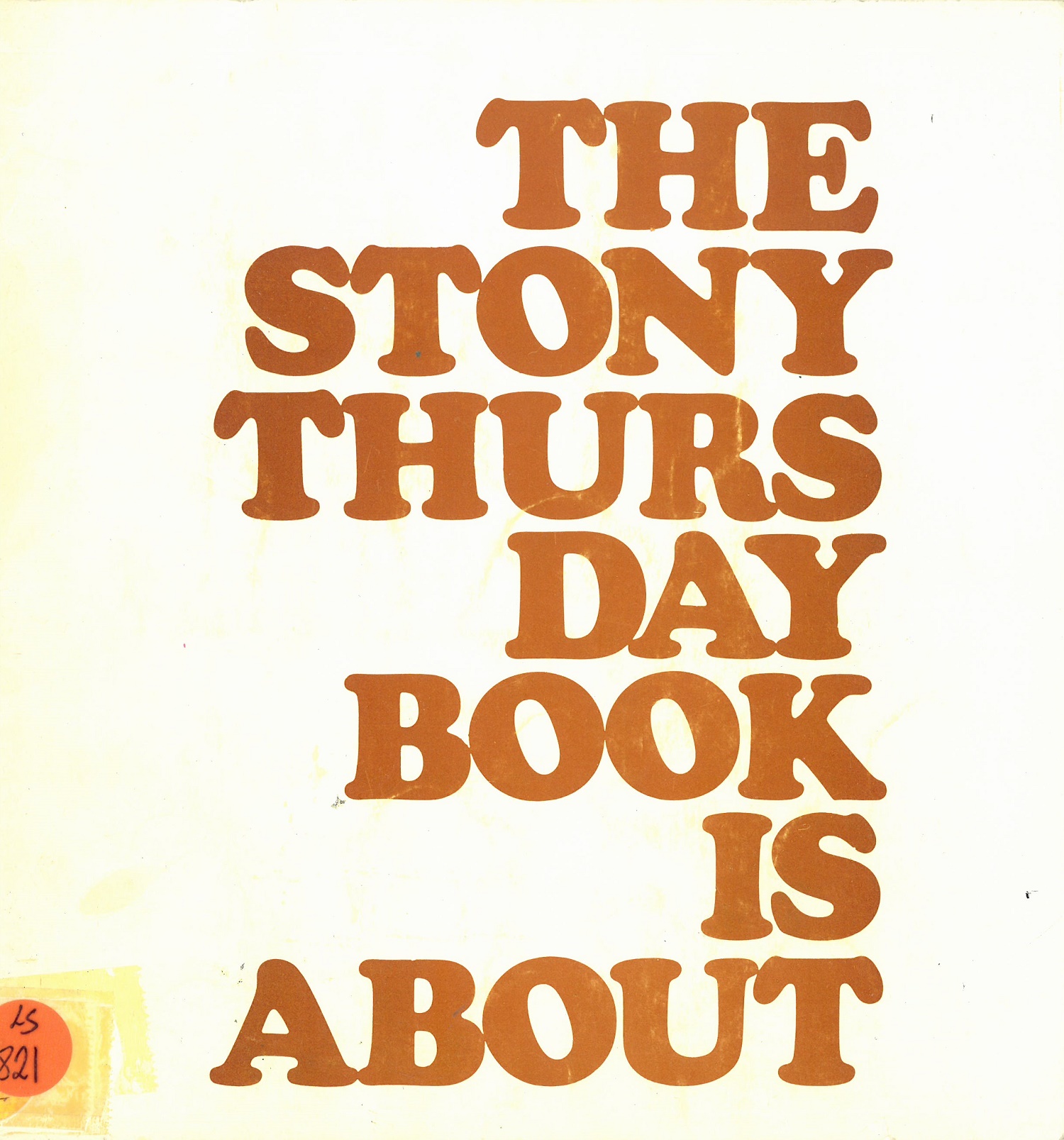 Stony Thursday