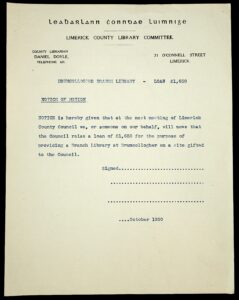 Notice of Motion form